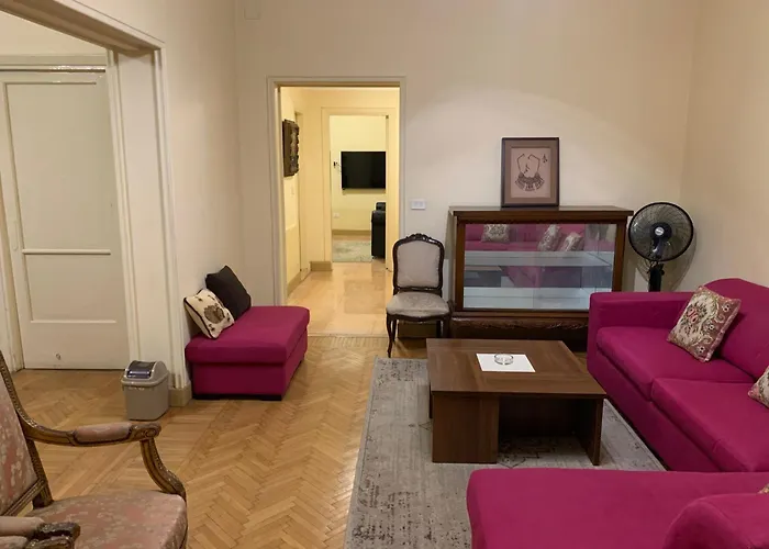 Prime Location 2 Bed Rooms Apartment , Near The Nile & Cairo Center